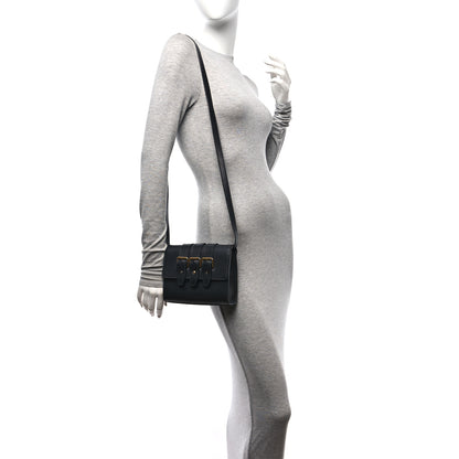 Saint Laurent Smooth Calfskin Nico Shoulder Bag Black 2 of 10