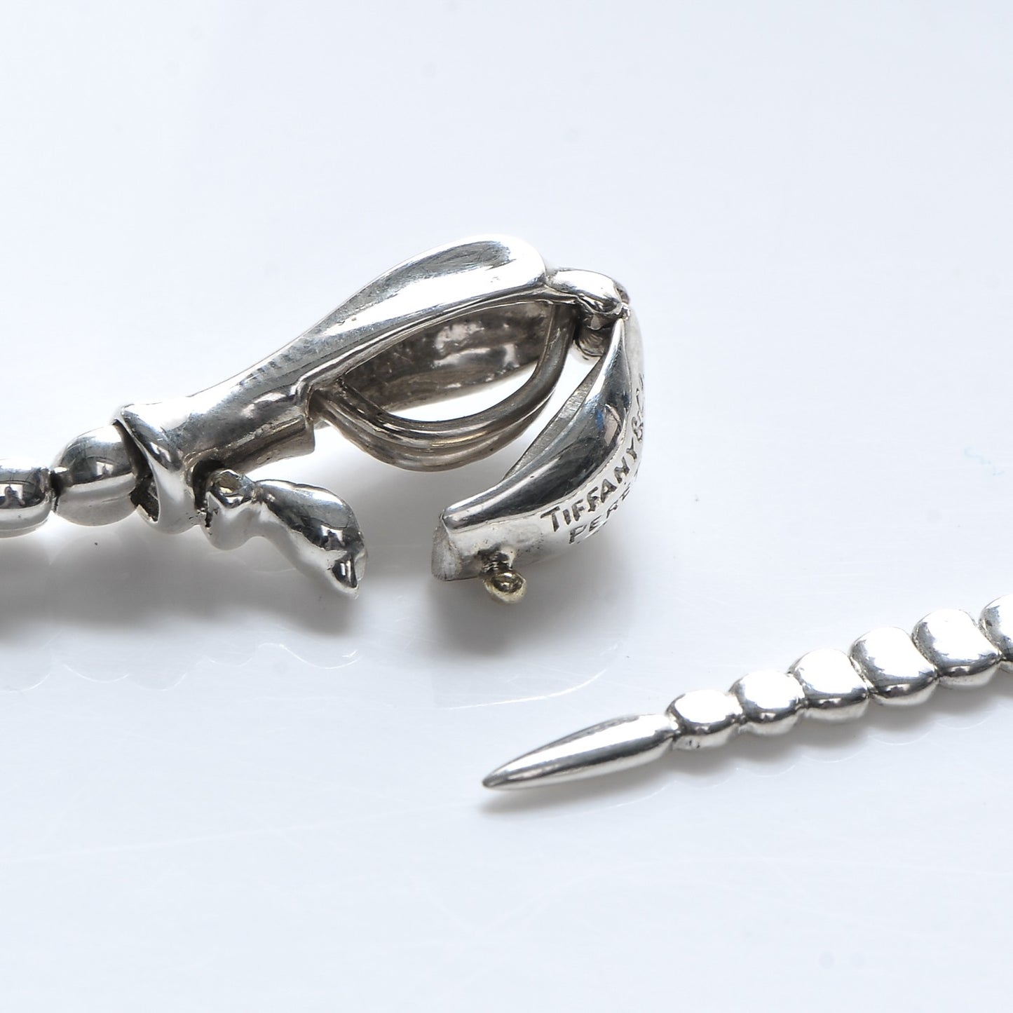 Sterling Silver Elsa Peretti Snake Necklace