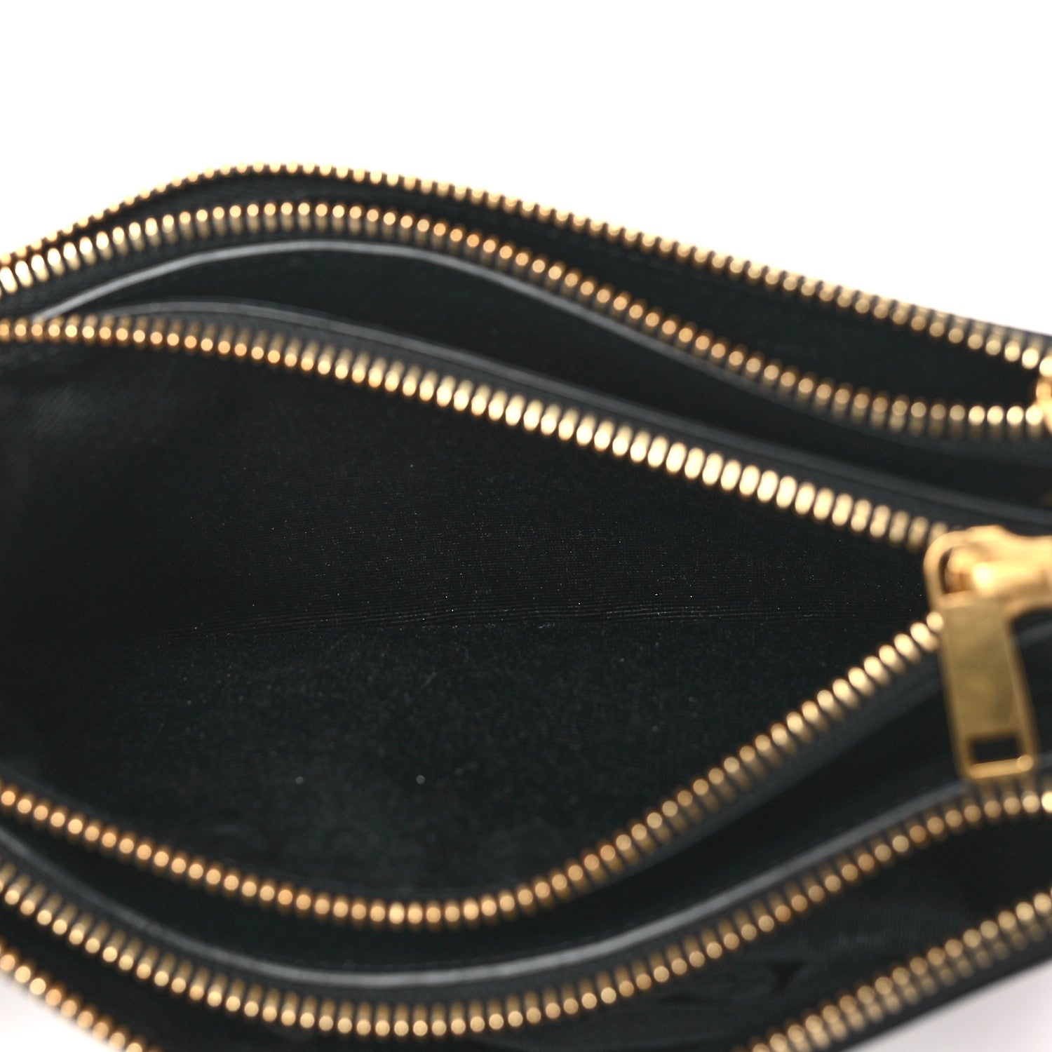 Celine Lambskin Small Trio Crossbody Bag Black 6 of 14