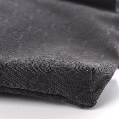 Gucci GG Monogram Double Pocket Belt Bag Black 6 of 13