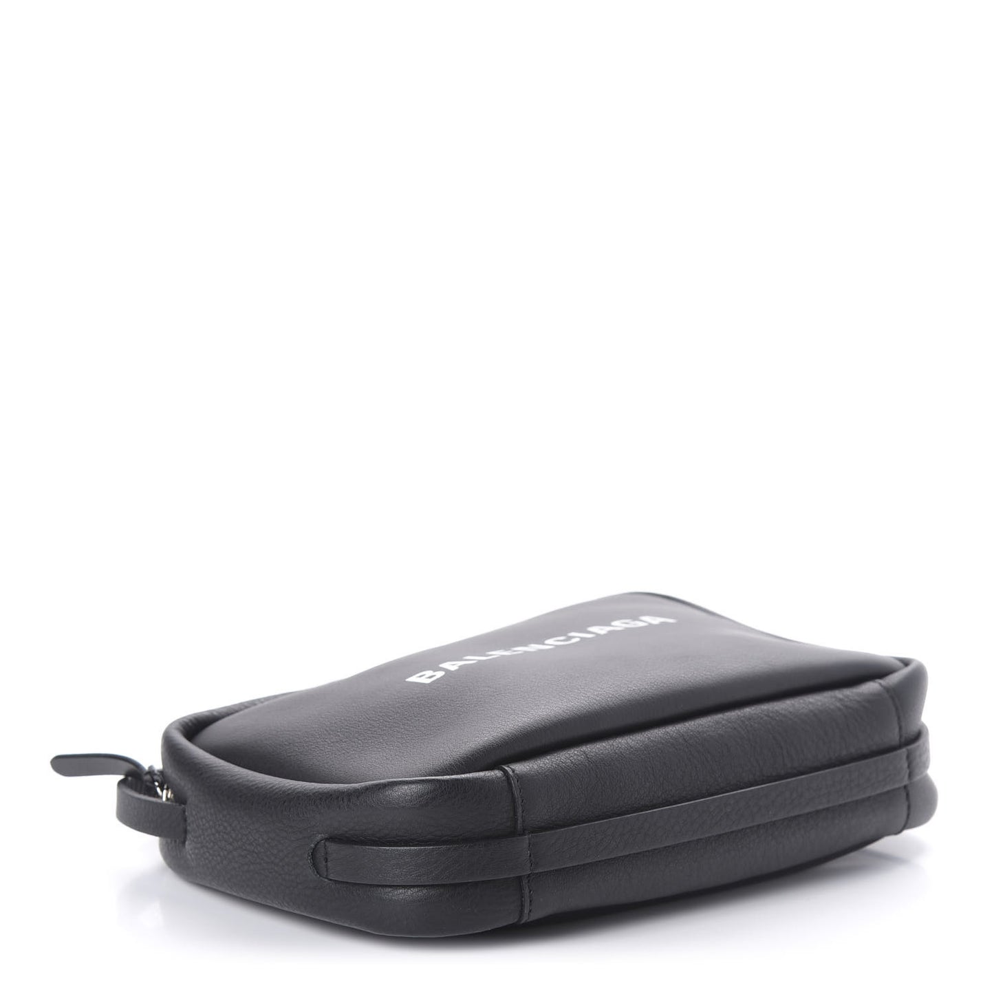 Calfskin Logo S Everyday Camera Bag Black