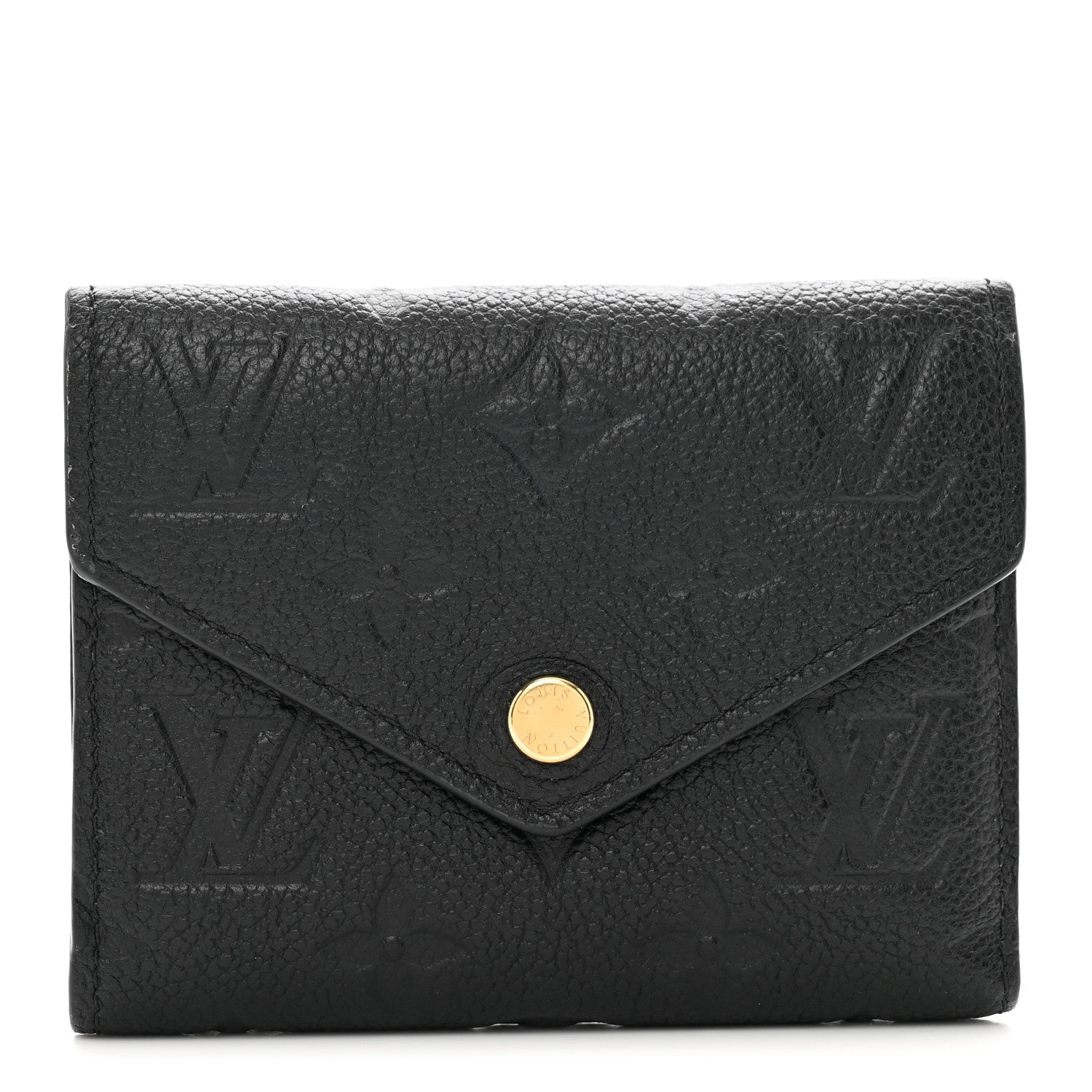 Louis Vuitton Empreinte Victorine Wallet Black 1 of 9