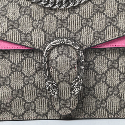 Gucci GG Supreme Monogram Mini Dionysus Shoulder Bag Pink 8 of 14