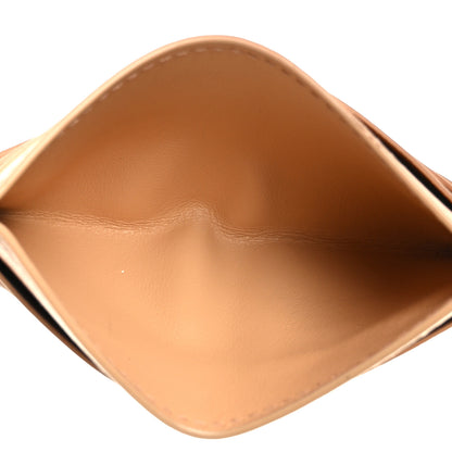 Bottega Veneta Nappa Intrecciato Card Case Camel 5 of 7