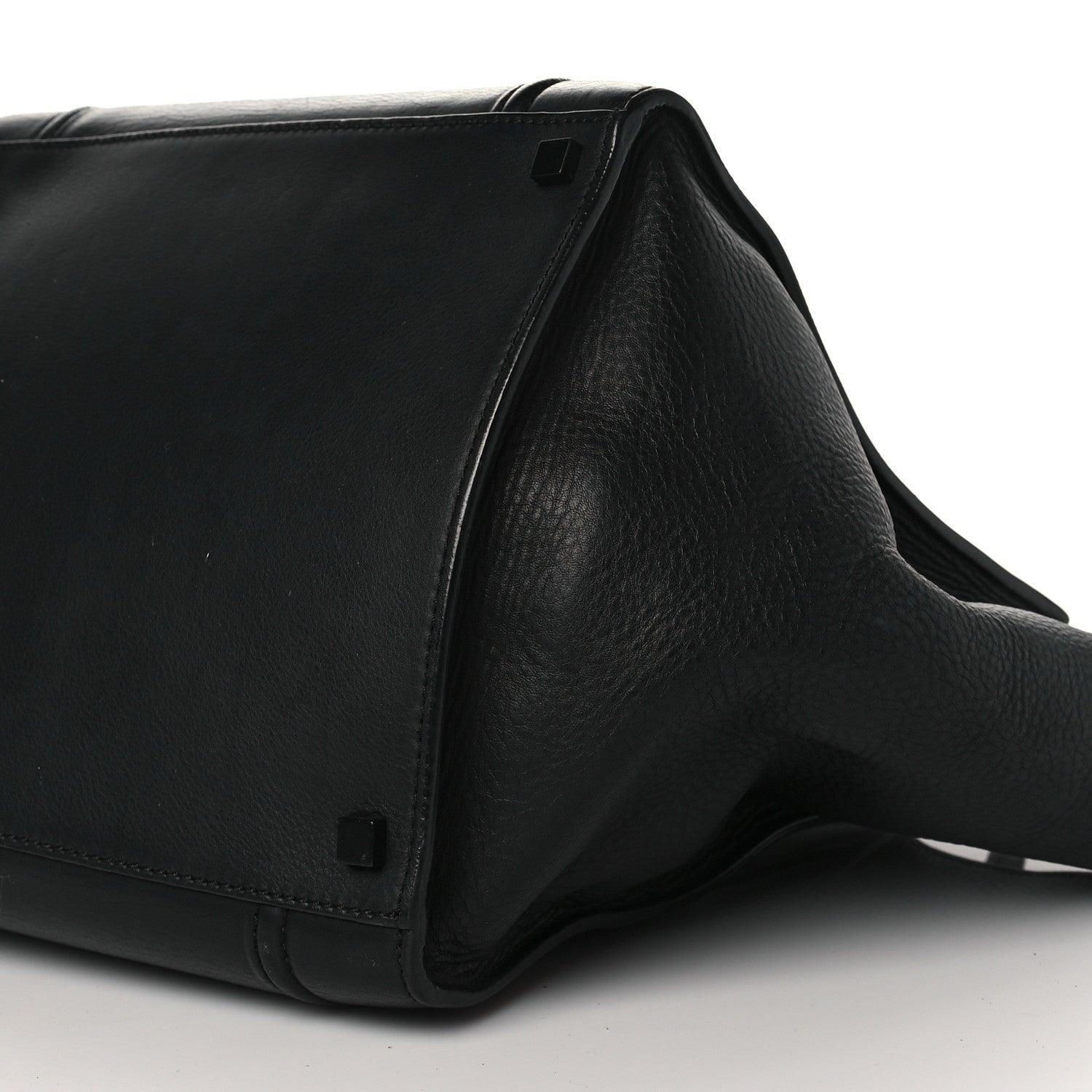 Celine Grained Calfskin Medium Phantom Luggage Black 10 of 10