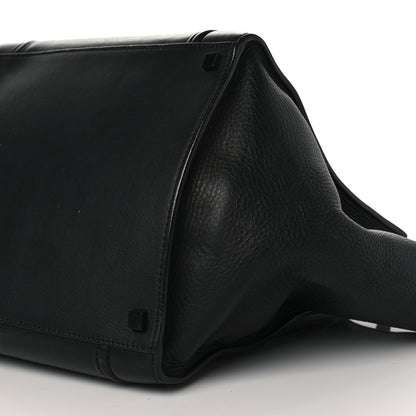 Celine Grained Calfskin Medium Phantom Luggage Black 10 of 10