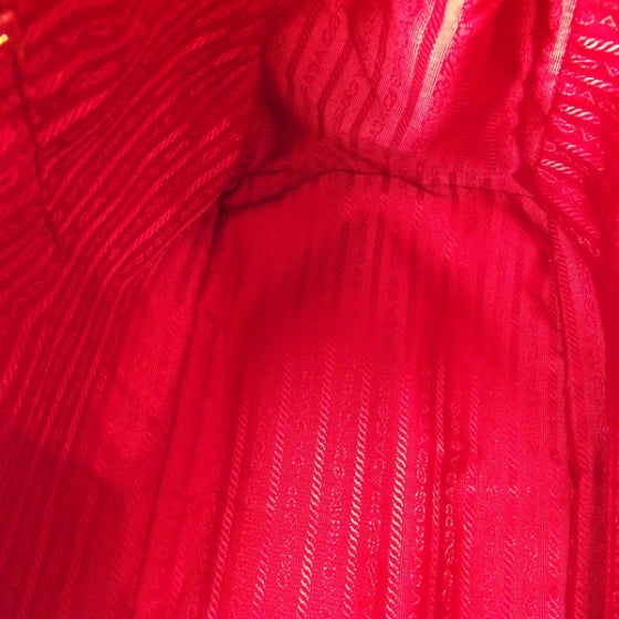 Saffiano Lux Tote Red
