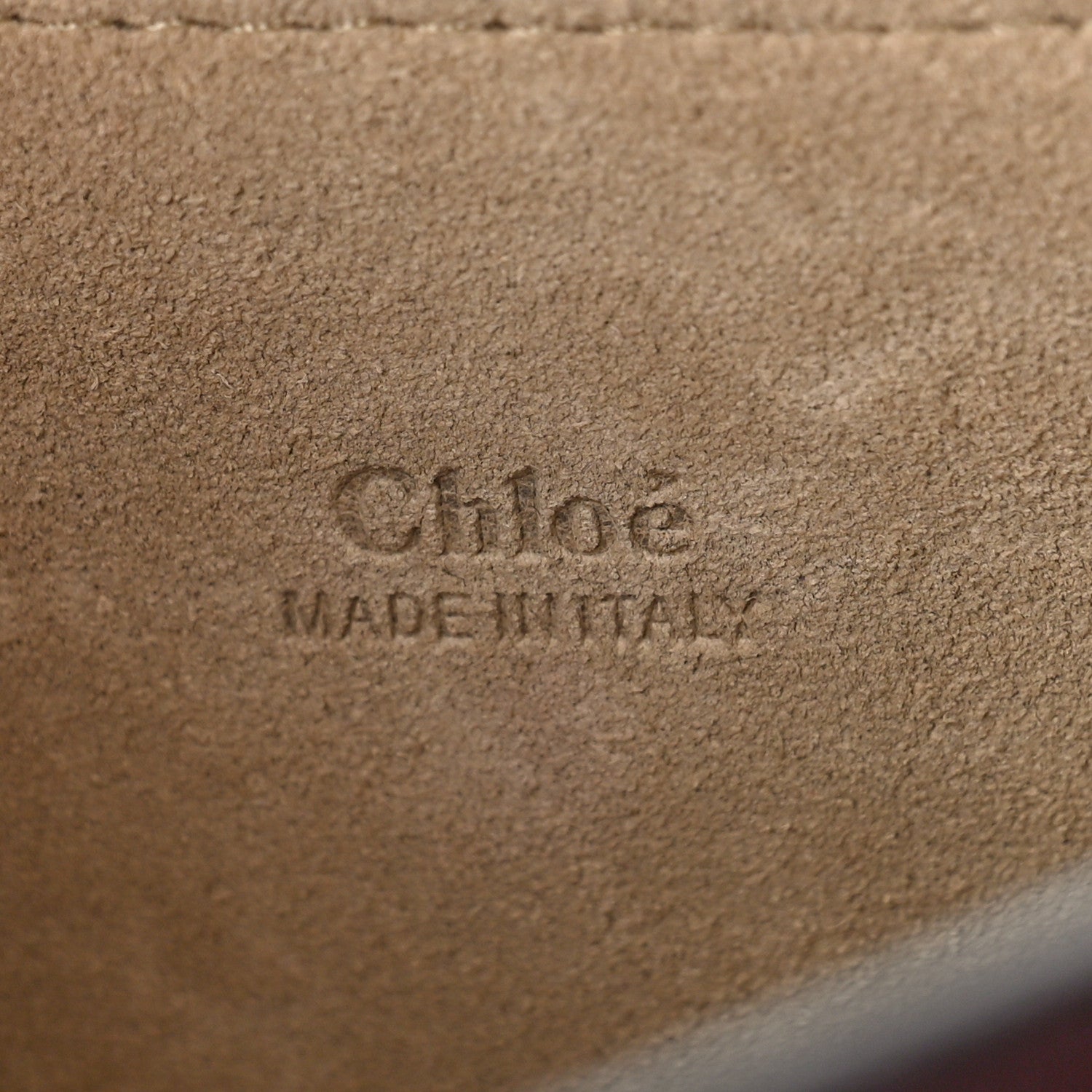 Chloe Suede Calfskin Medium Faye Shoulder Bag Dark Purple 6 of 9