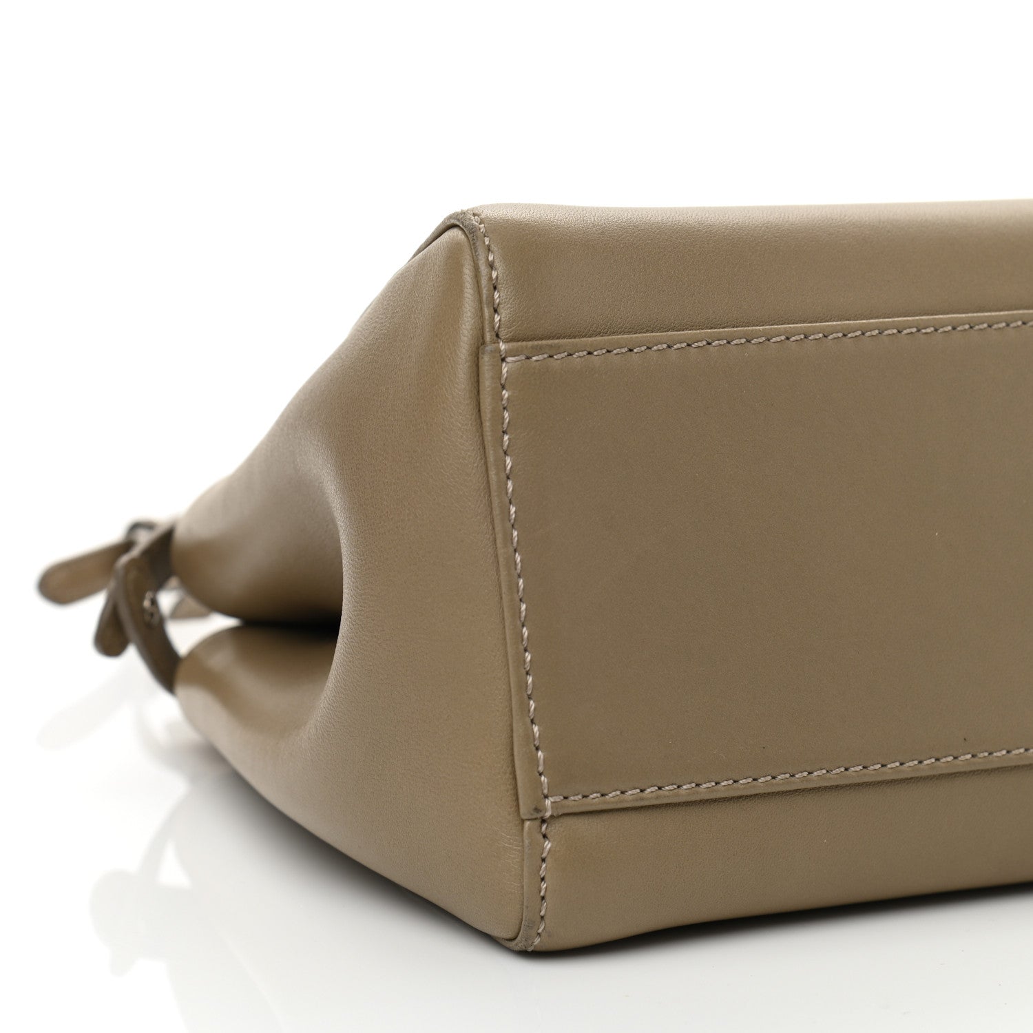 Fendi Nappa Mini Peekaboo Iconic Satchel Tortora 9 of 12