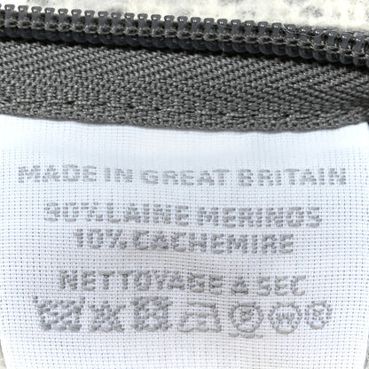 Hermes Wool Cashmere Avalon Cabriole Pillow Gris Perle 5 of 5