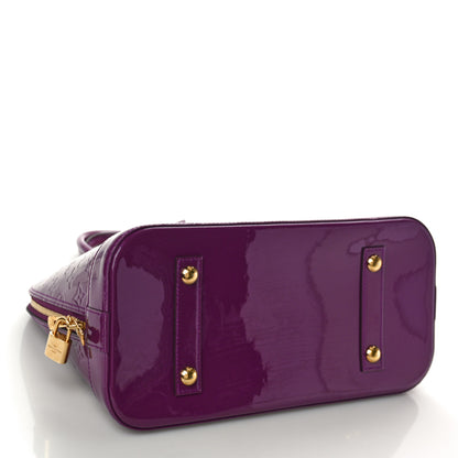 Louis Vuitton Vernis Alma MM Amethyste 4 of 9
