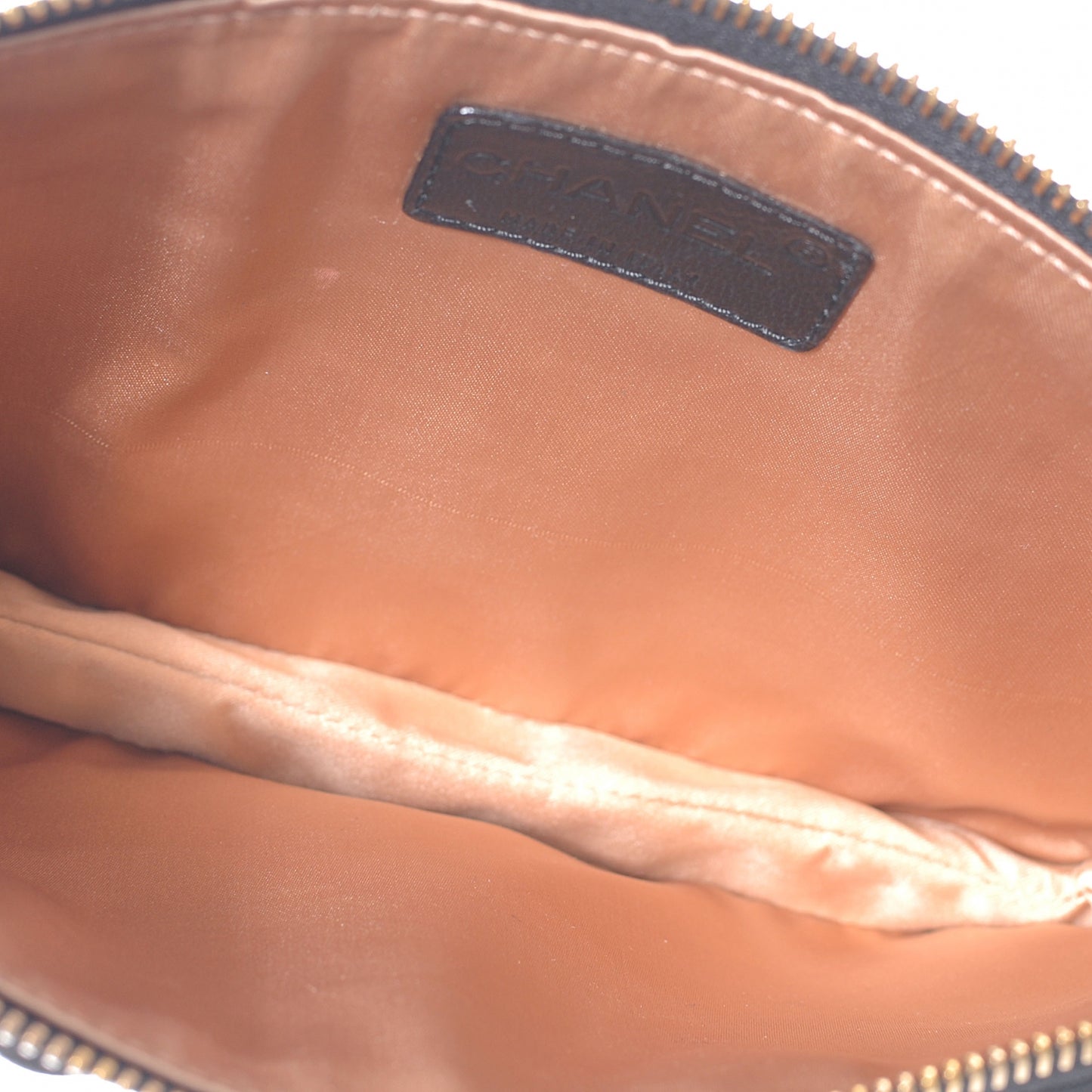 Lambskin Ruffle Evening Bag Black