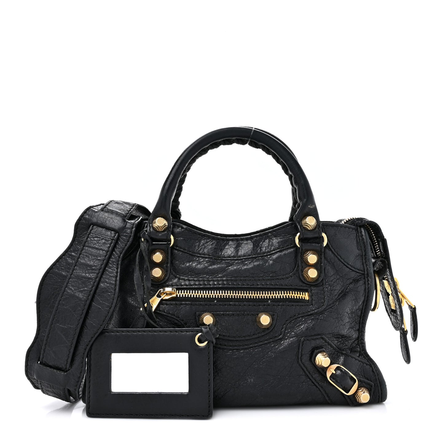 Agneau Giant 12 Gold Hardware Mini City Black