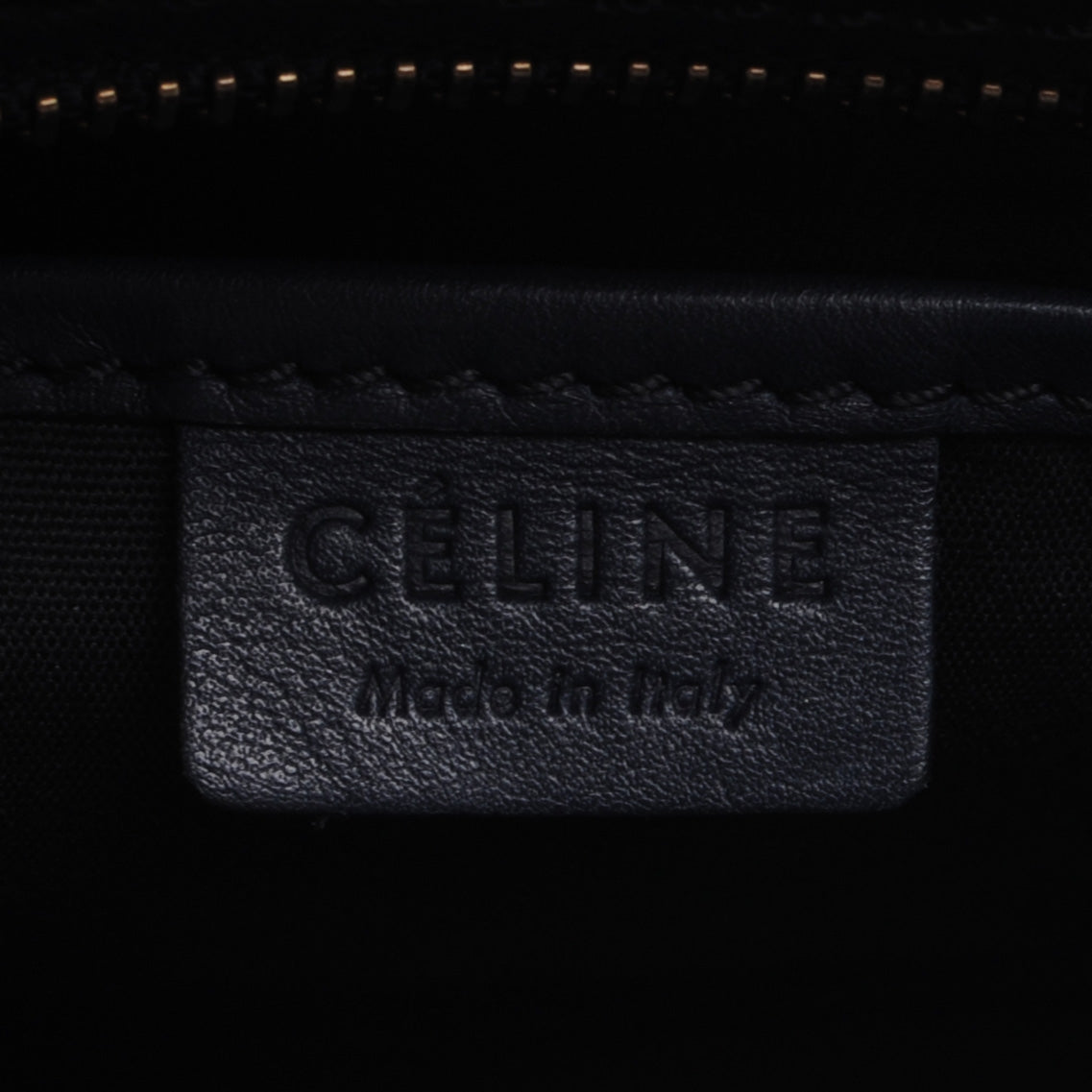 Smooth Calfskin Nano Luggage Navy