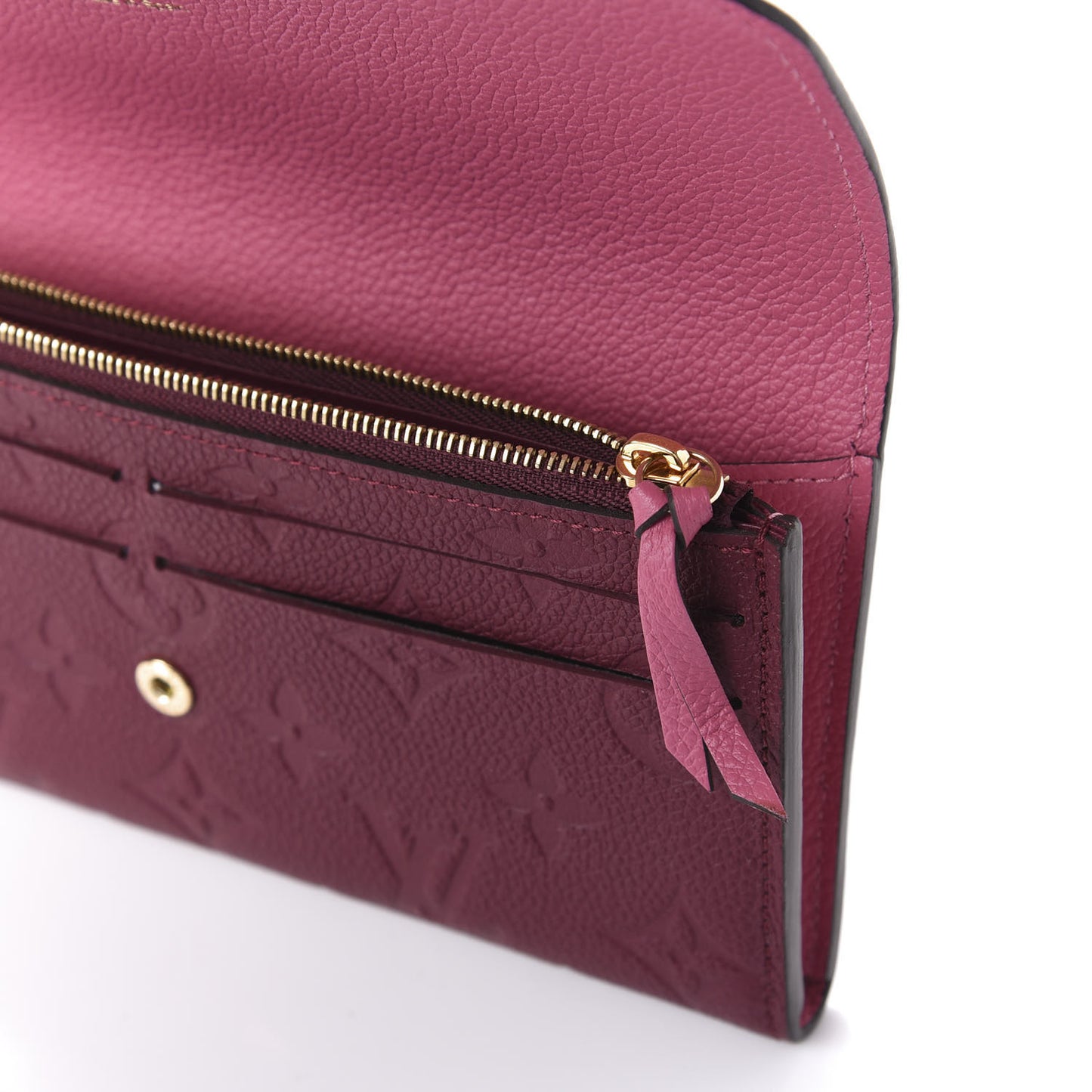 Empreinte Emilie Wallet Raisin