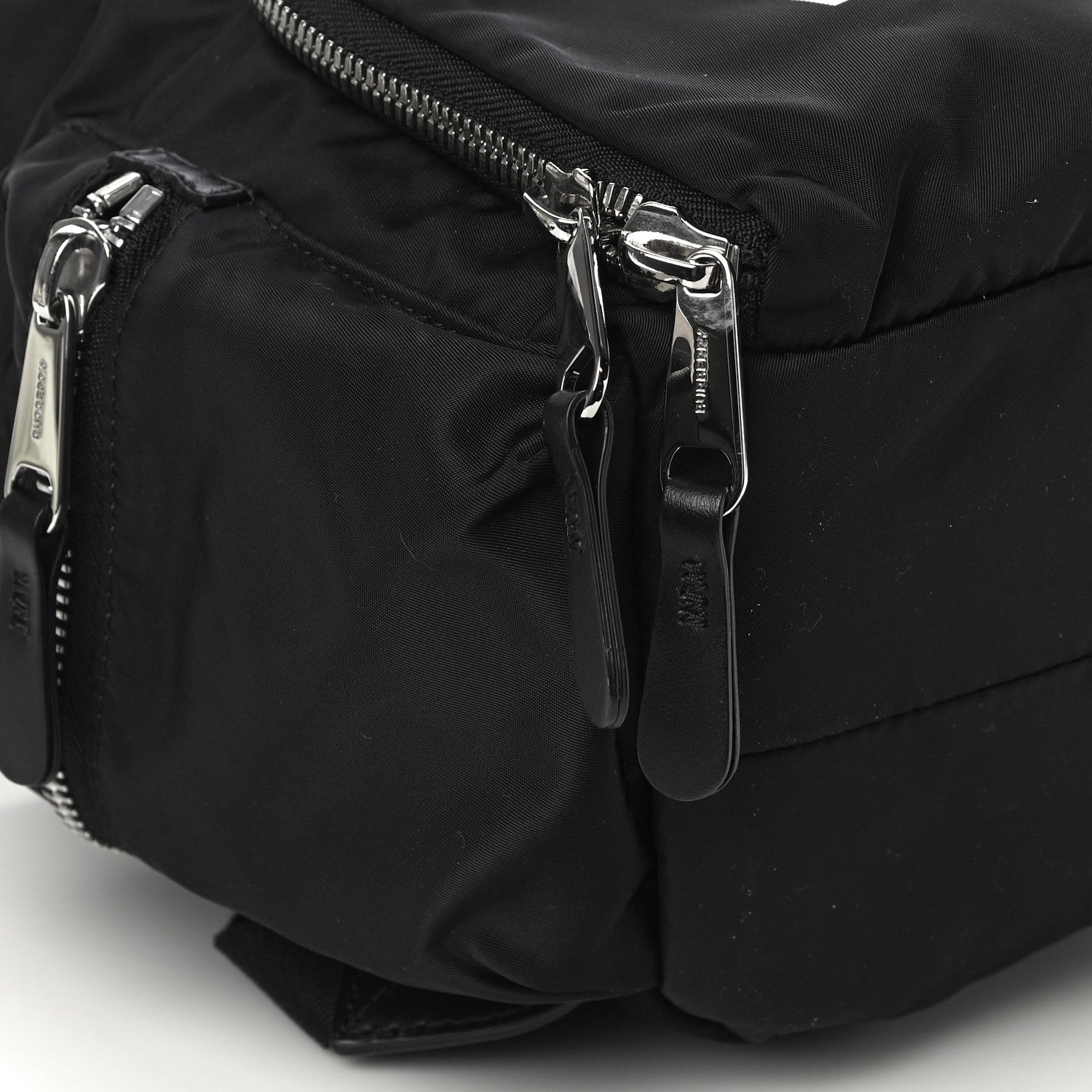 Burberry Nylon Logo Print Medium Rucksack Backpack Black 9 of 10
