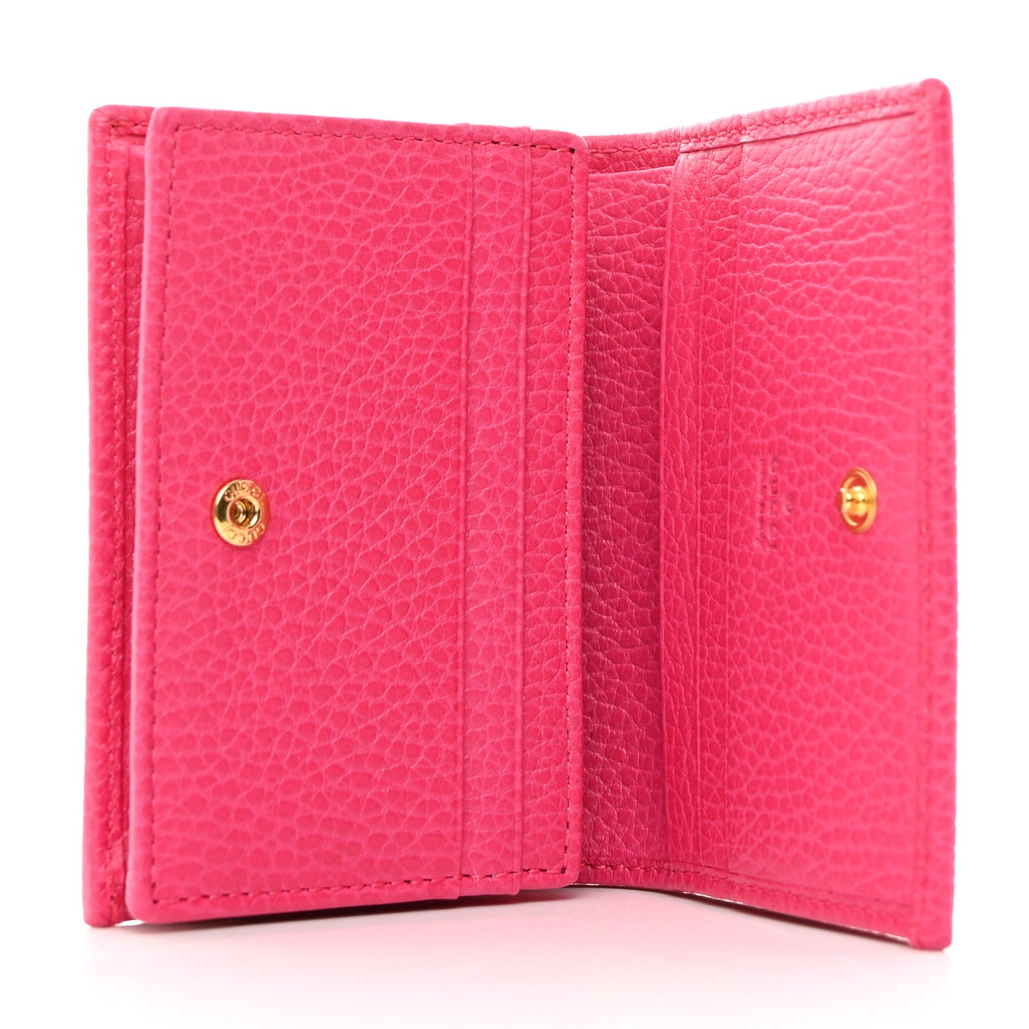 Gucci Dollar Calfskin GG Marmont Card Case Box Pink 5 of 7
