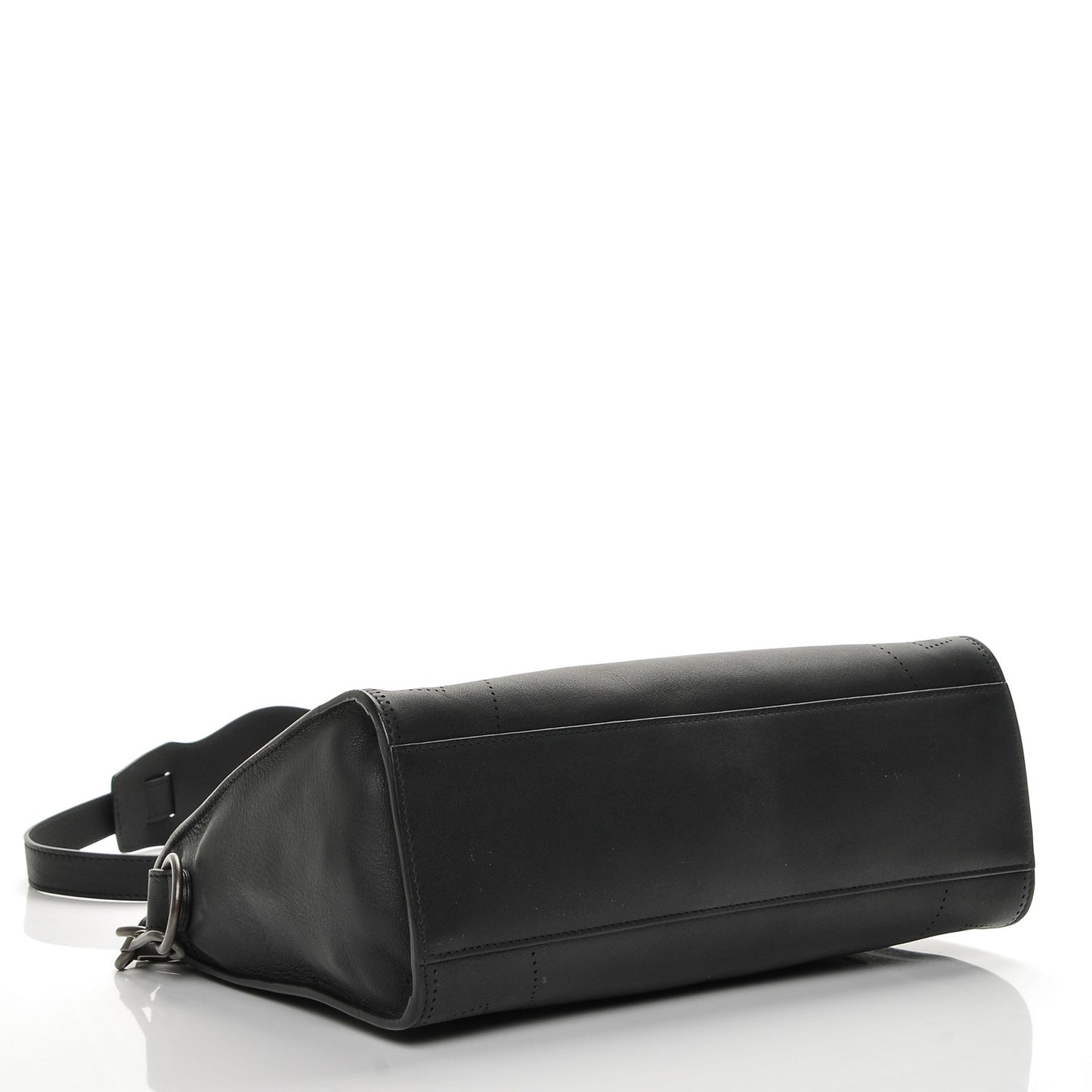 Veau Soyeux Perforated Blackout Hardware S City Black