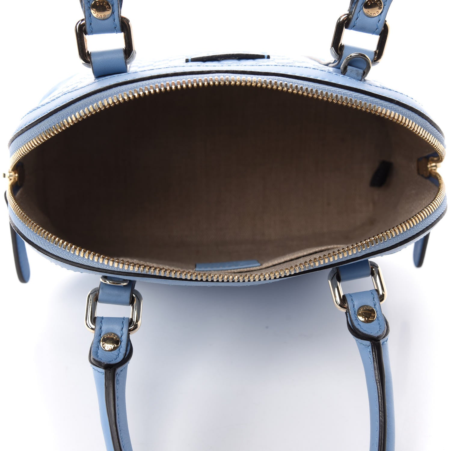 Gucci Microguccissima Mini Dome Bag Mineral Blue 5 of 15