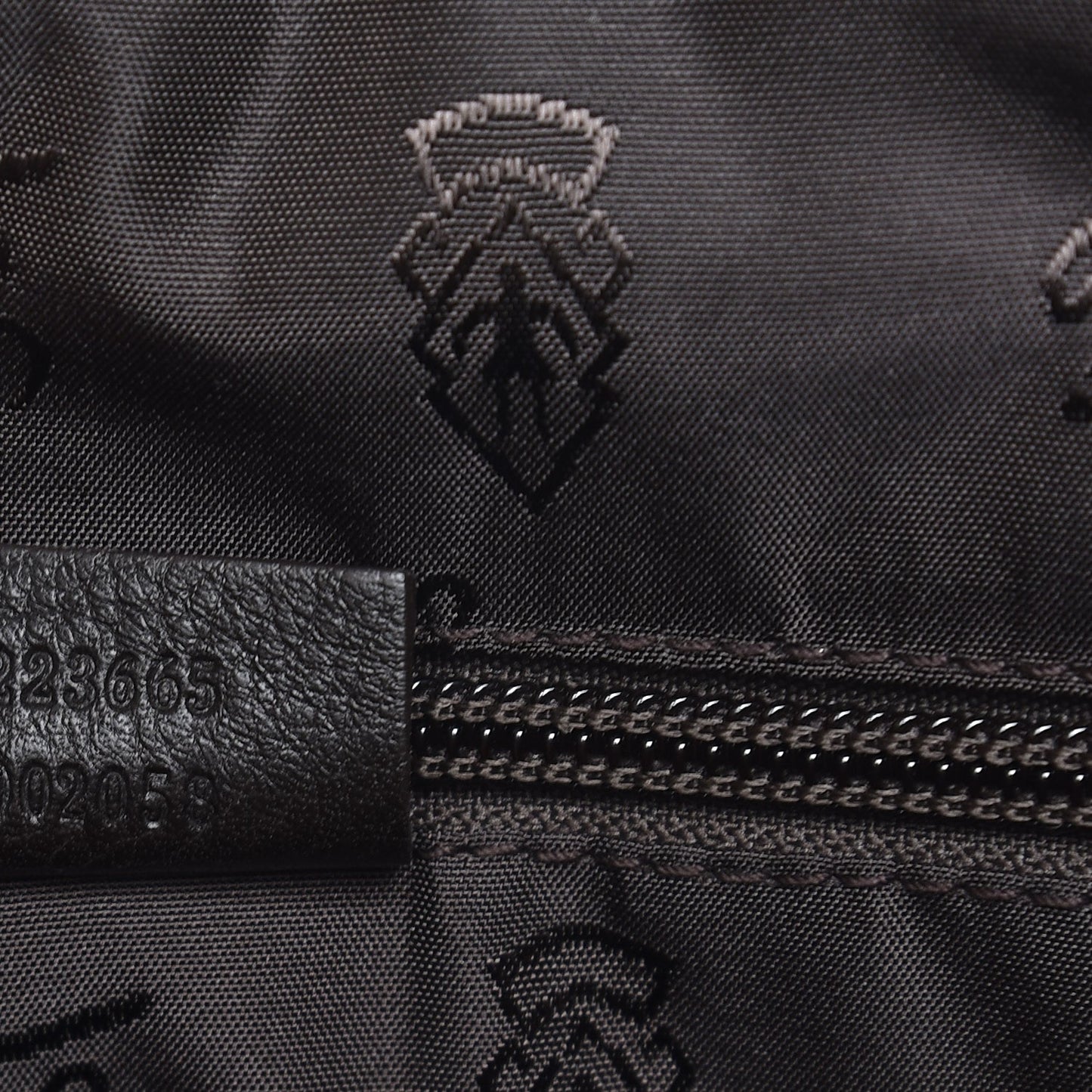 Guccissima Medium Flap Messenger Bag Black
