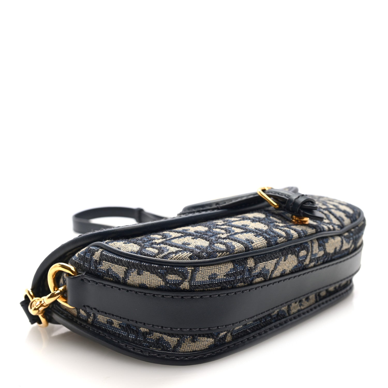 Christian Dior Oblique Bobby East West Bobby Bag Blue 4 of 9