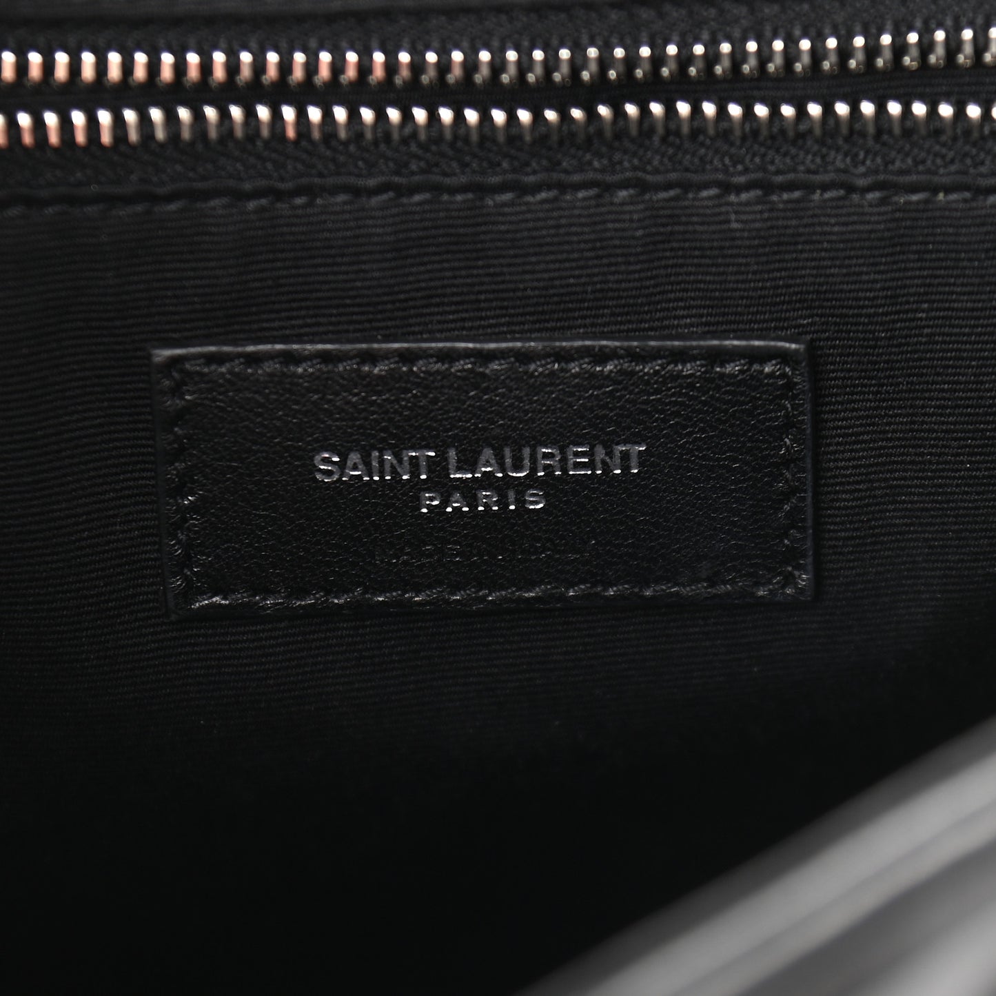 Calfskin Y Quilted Monogram Small Loulou Backpack Black
