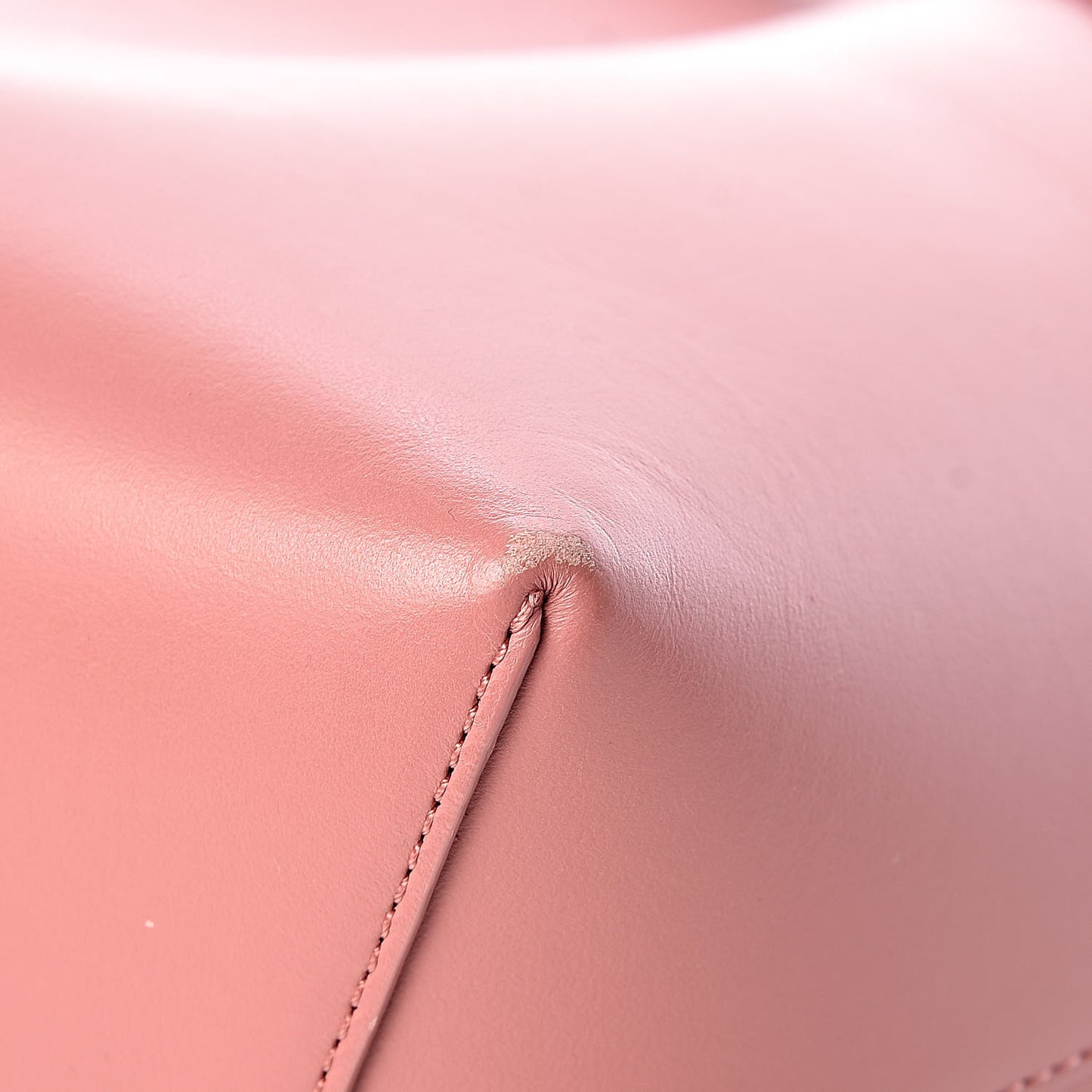 Calfskin Mini Bucket Bag Blush