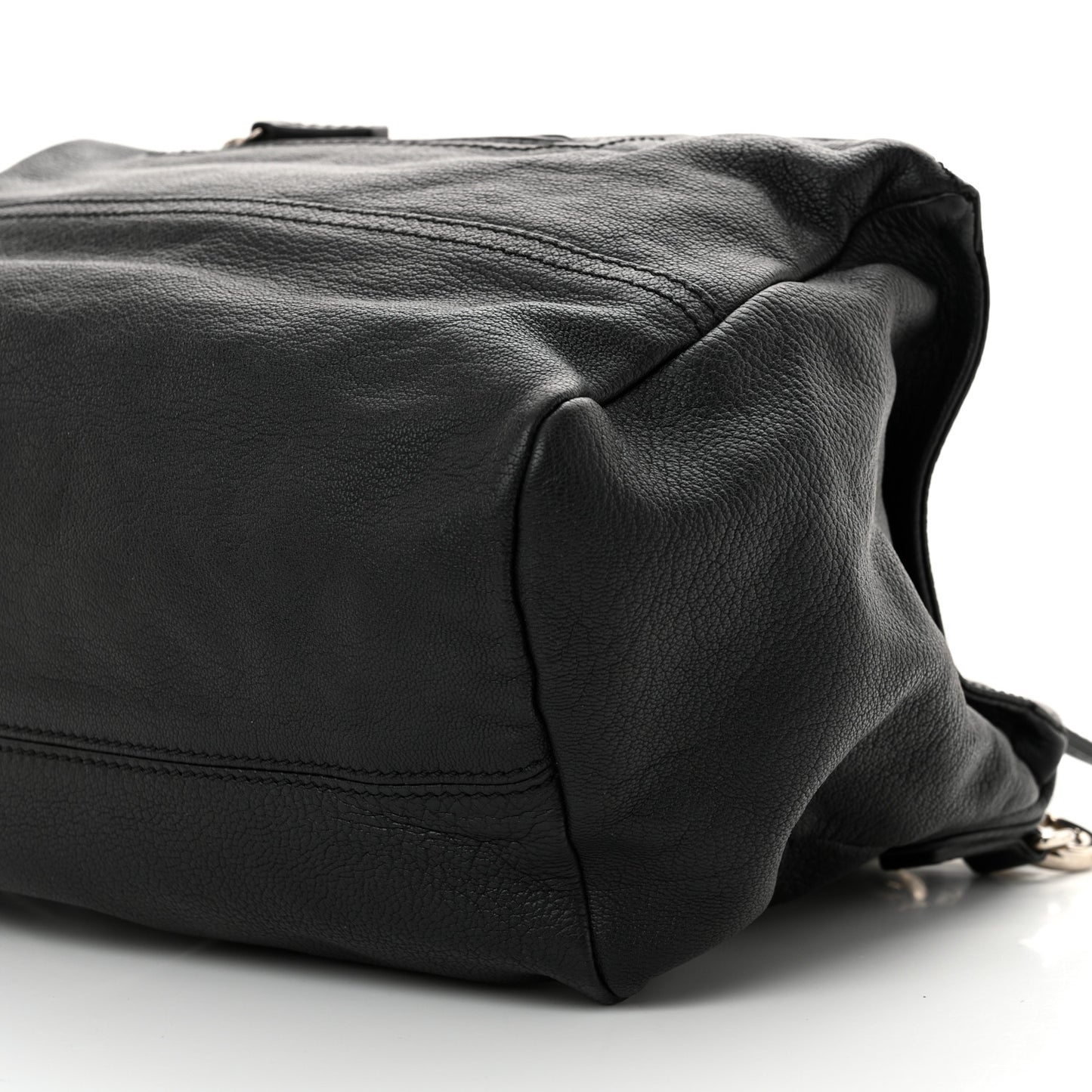 Sugar Goatskin Large Pandora Black