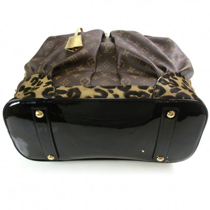 Louis Vuitton Monogram Leopard Pleated Steamer Bag LTD ED 4 of 9