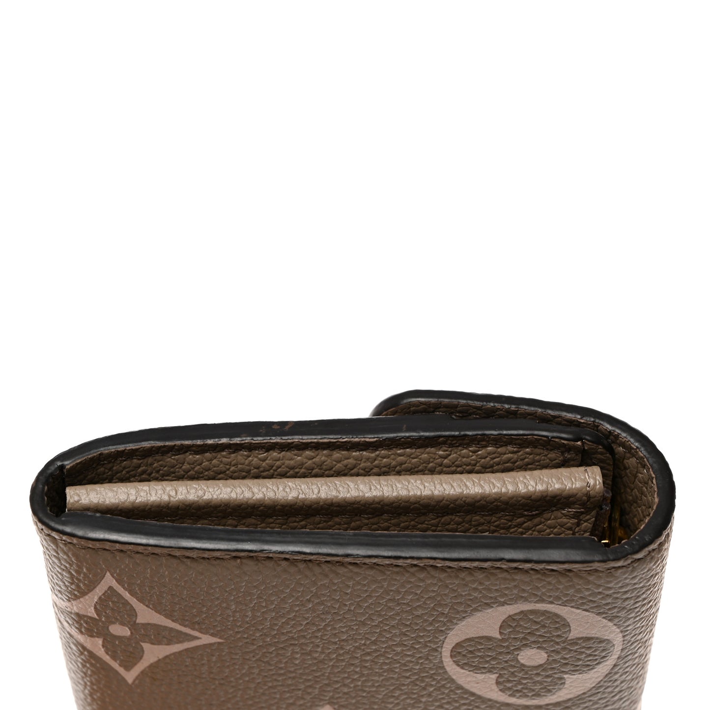 Empreinte Monogram Giant Sarah Wallet Tourterelle Creme