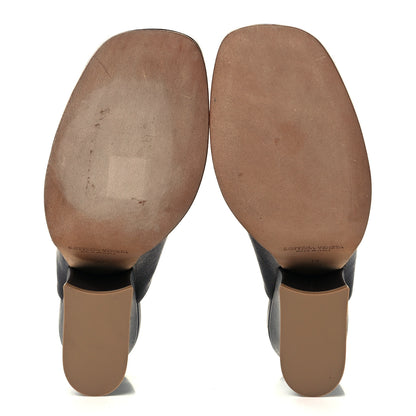 Bottega Veneta Nappa Stack Mule Sandals 39 Fondente 7 of 9