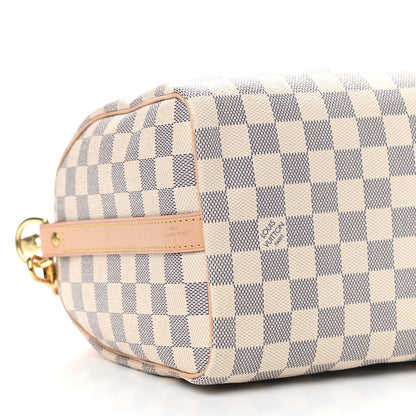 Louis Vuitton Damier Azur Speedy Bandouliere 25 8 of 10