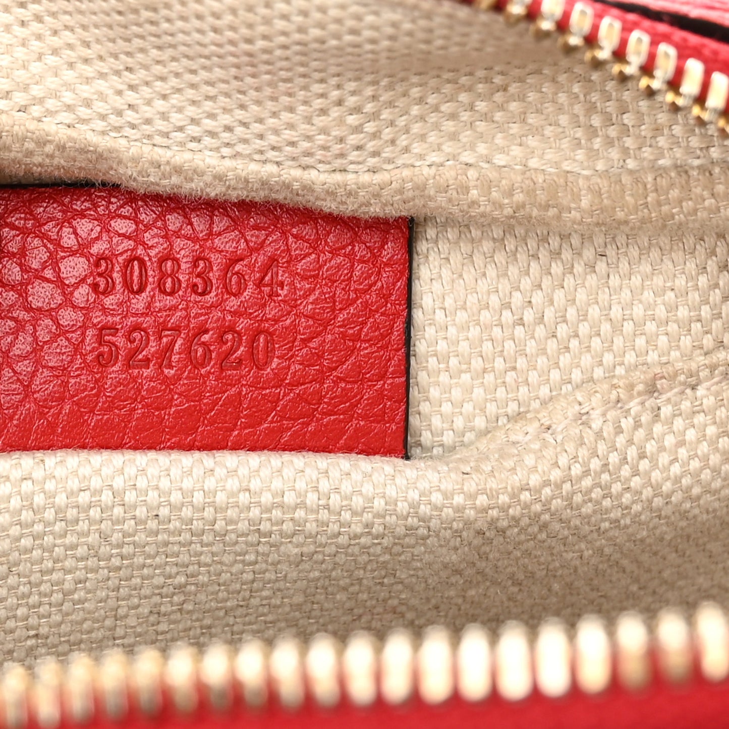 Pebbled Calfskin Small Soho Disco Bag Tabasco Red