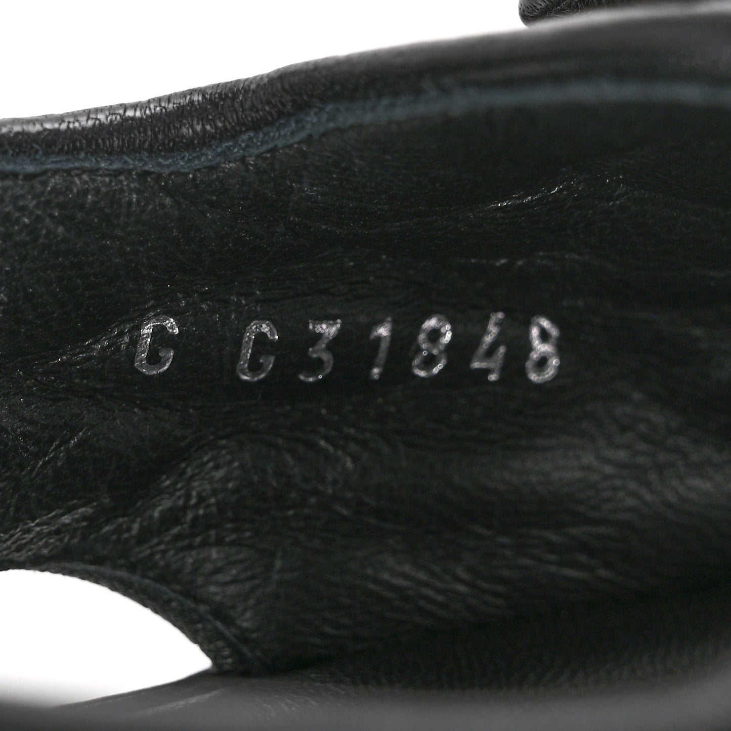 Lambskin Quilted Velcro Dad Sandals 39 So Black