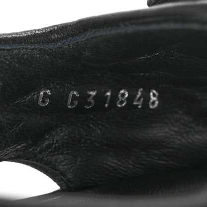 Chanel Lambskin Quilted Velcro Dad Sandals 39 So Black 9 of 9