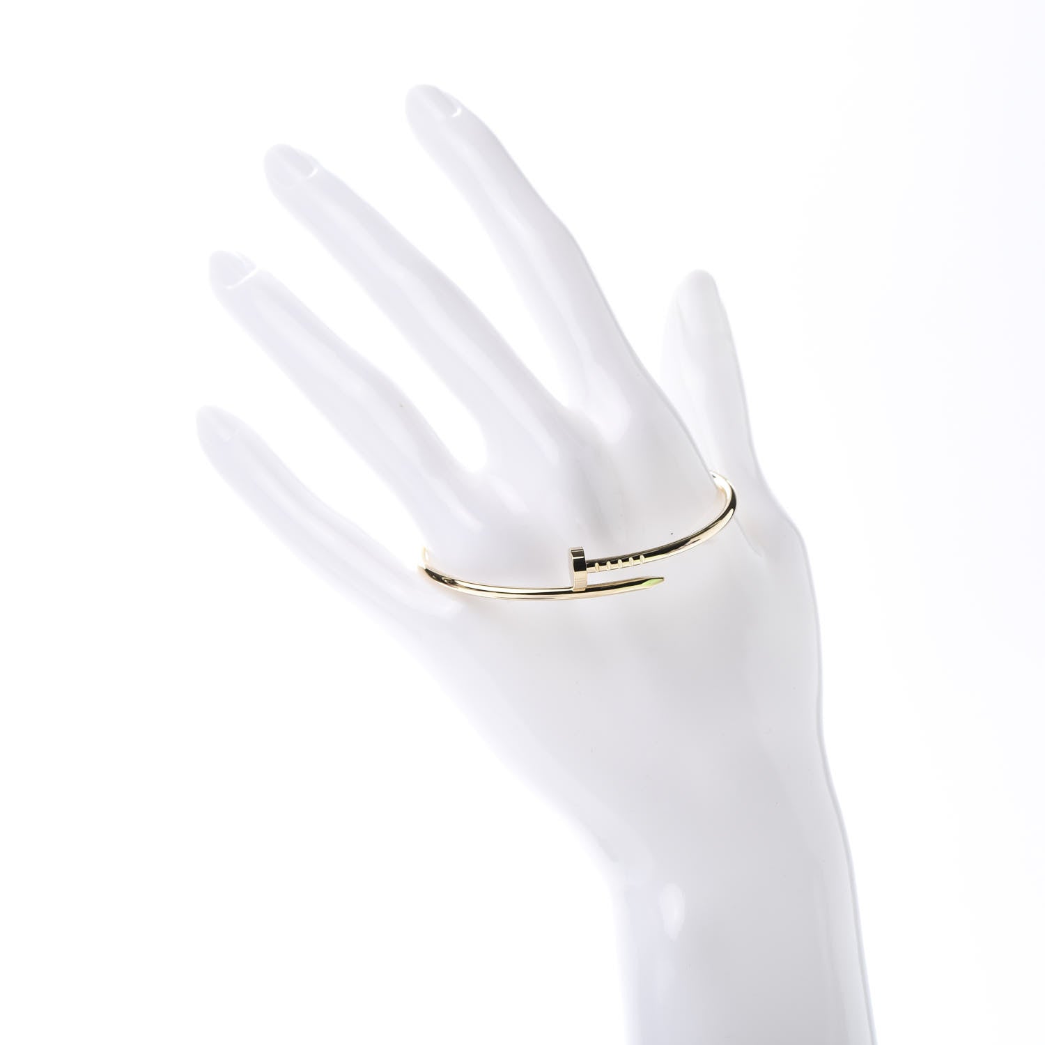 Cartier 18K Yellow Gold Small Juste Un Clou Bracelet 16 2 of 5