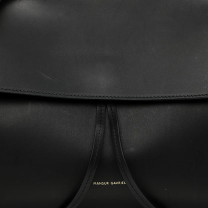 Mansur Gavriel Calfskin Lady Bag Black Flamma 8 of 9