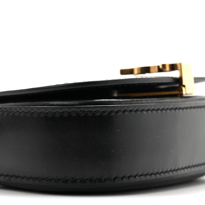 Saint Laurent Box Calfskin Mini Purse On Chain Bag Black 9 of 11