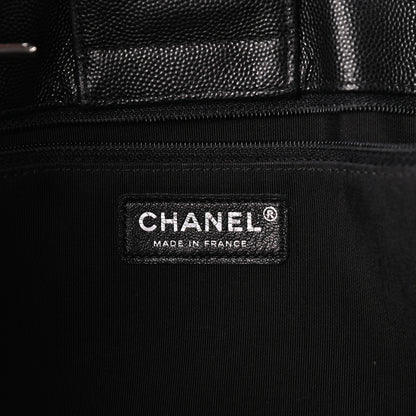 Chanel Caviar Quilted Large Classic Shopping Tote Black 6 of 10