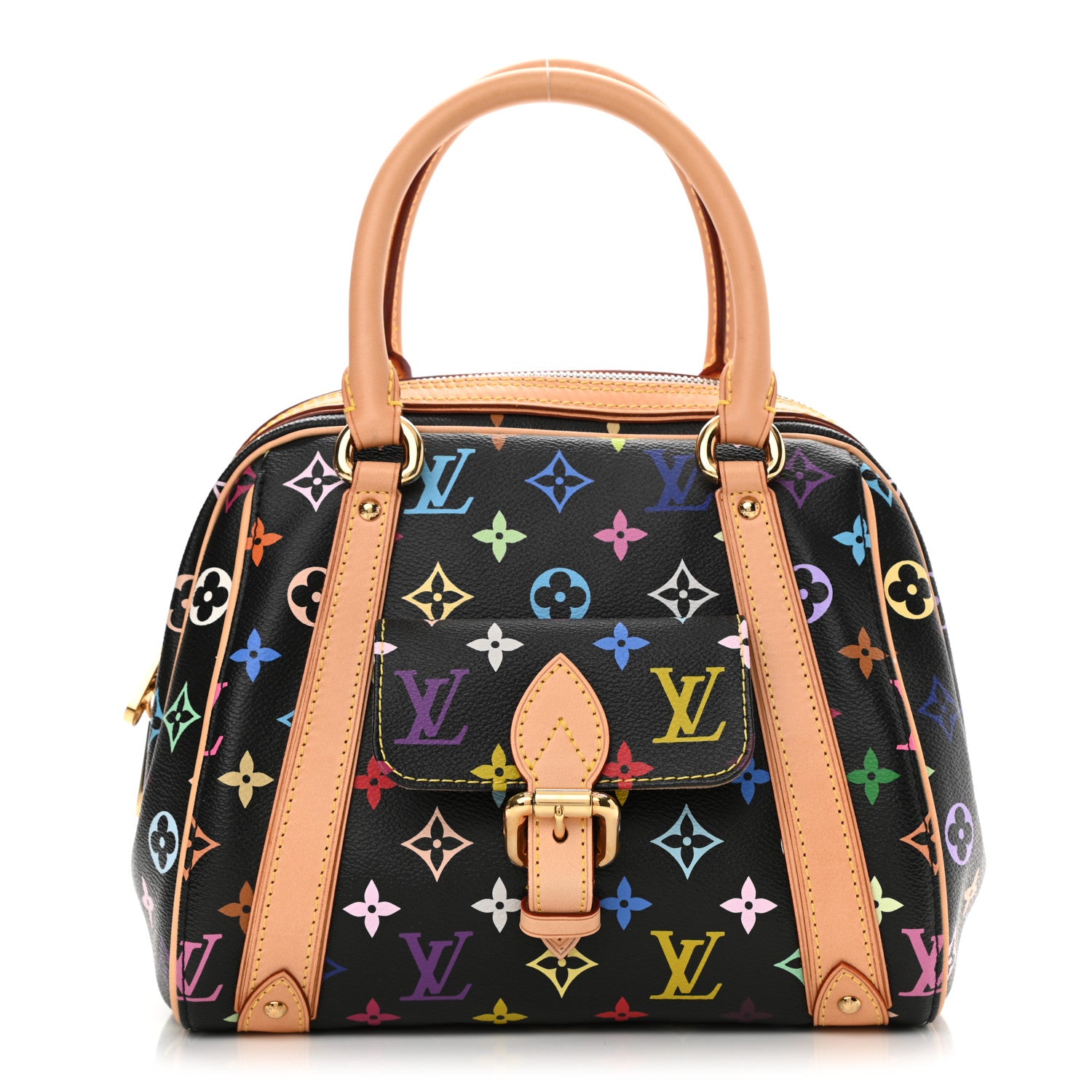 Louis Vuitton Monogram Multicolor Priscilla Black 1 of 8