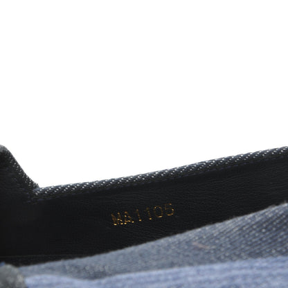 Louis Vuitton Canvas Blue Shore Espadrille Flats 40 Marine 8 of 9
