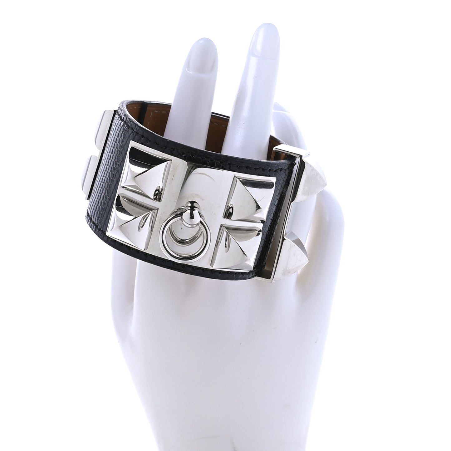 Lizard Collier de Chien CDC Bracelet S Black