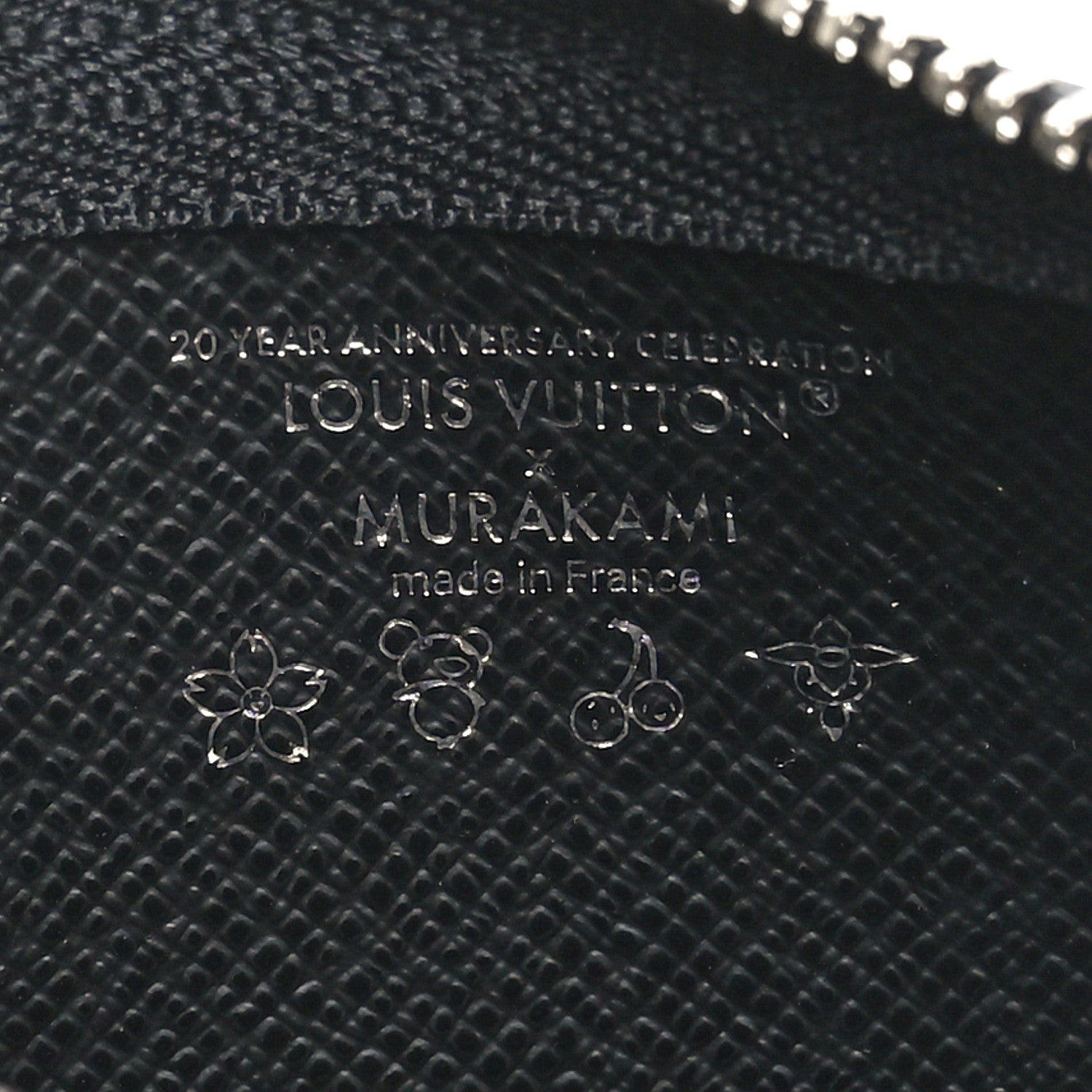 Louis Vuitton LV X TM Monogram Multicolor Key Pouch Black 1696270