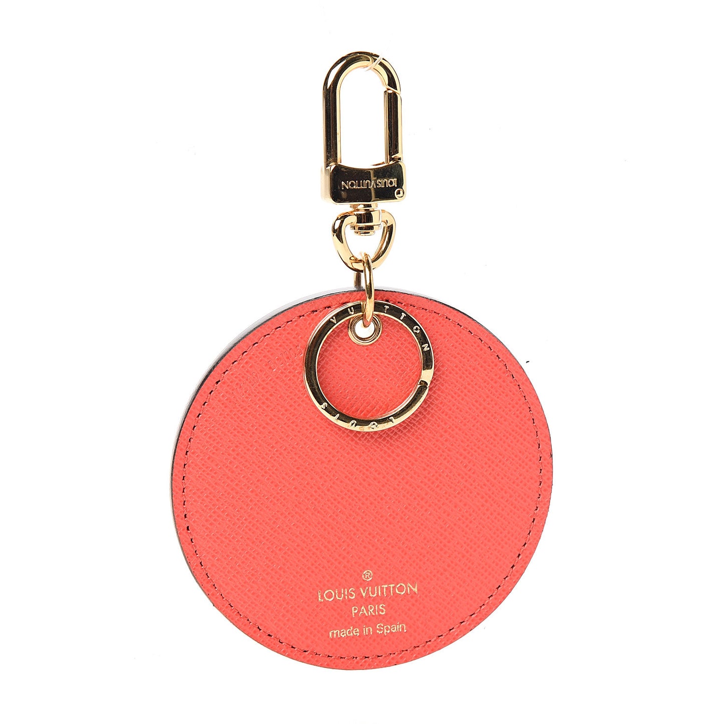 Damier Ebene 2015 Christmas Animation Bag Charm Key Ring