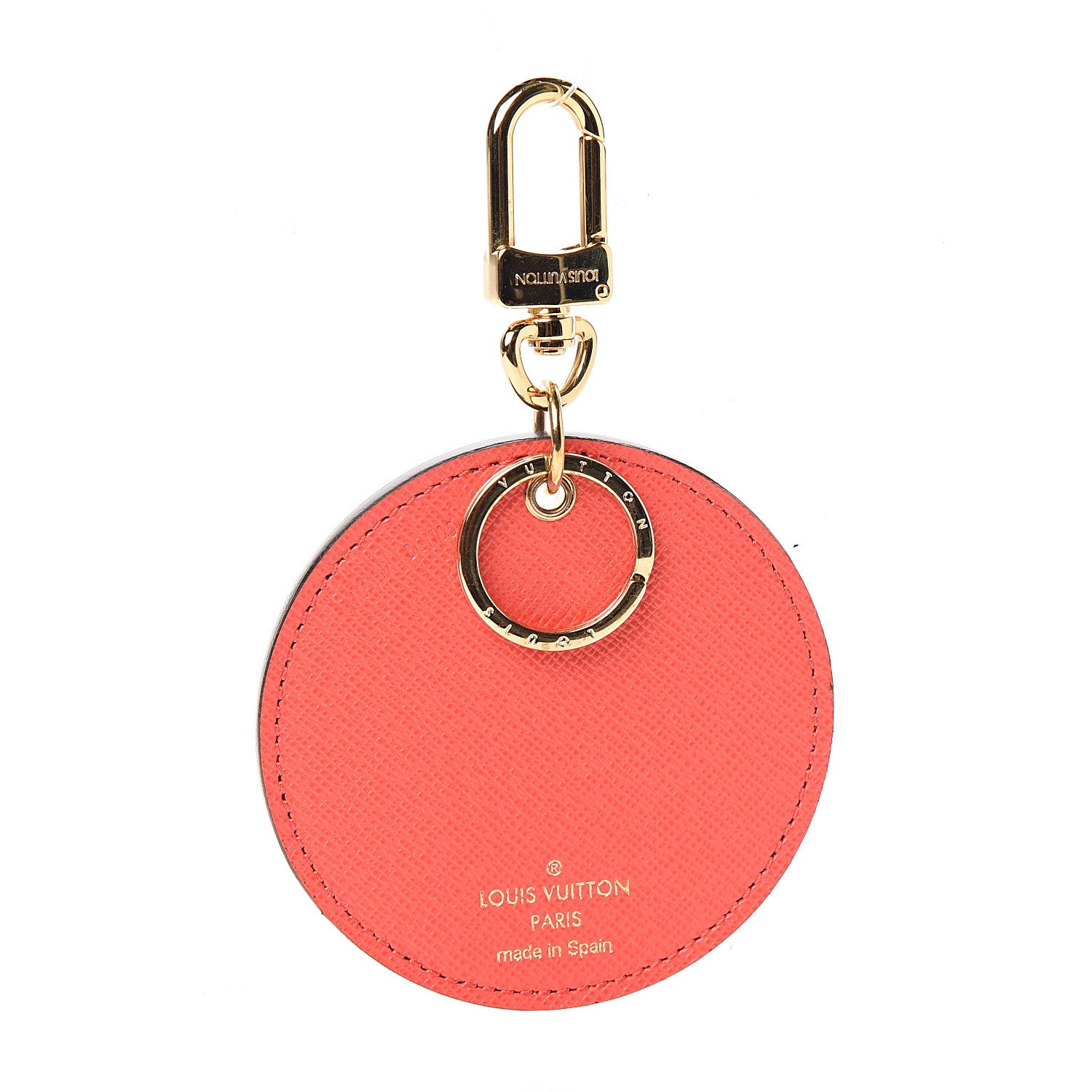 Louis Vuitton Damier Ebene 2015 Christmas Animation Bag Charm Key Ring 2 of 3
