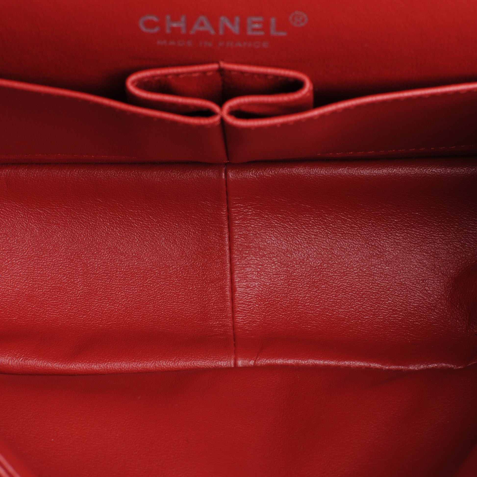 Chanel Aged Calfskin 2.55 Reissue 226 Flap Red 7 of 8