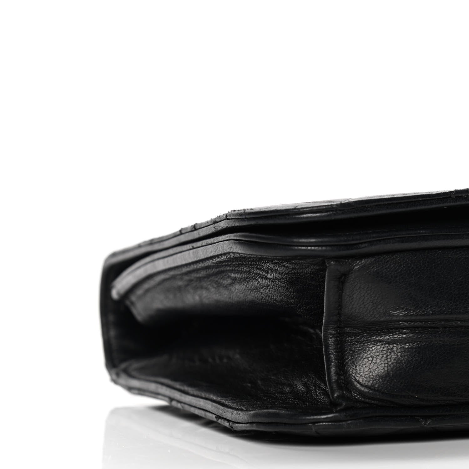 Chanel Lambskin Quilted Small Single Flap Black 6 of 8