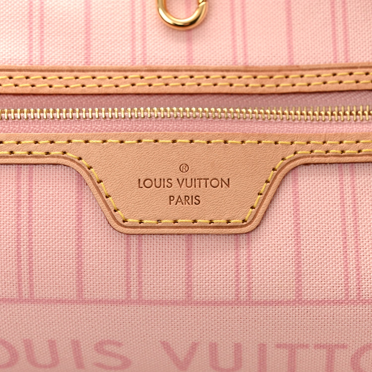 Louis Vuitton Damier Azur Neo Neverfull GM Rose Ballerine 7 of 10