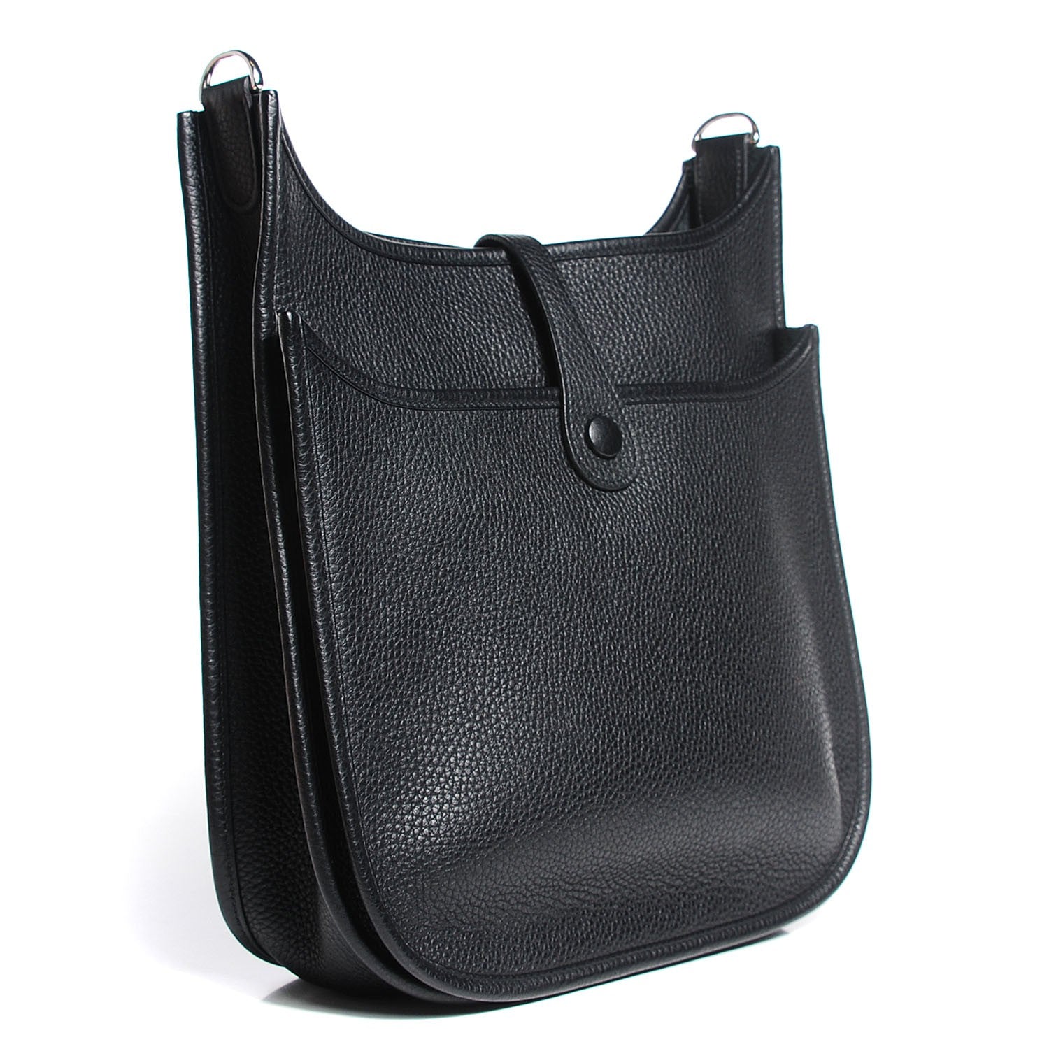 Hermes Taurillon Clemence Evelyne III PM Black 3 of 14