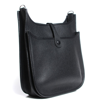 Hermes Taurillon Clemence Evelyne III PM Black 3 of 14